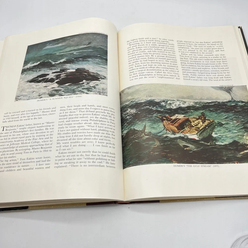 Three Hundred Years of American Painting Eliot Vintage Time Art Book 1957‎
